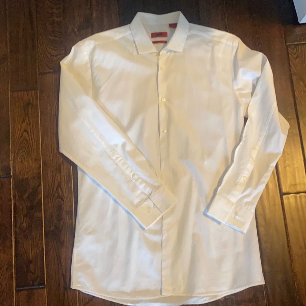 Hugo boss dress shirt size 16 32/33 41 .